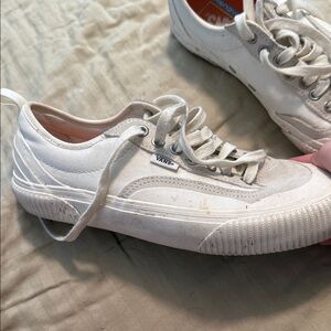 Vans Classic Off-White Canvas Sneakers